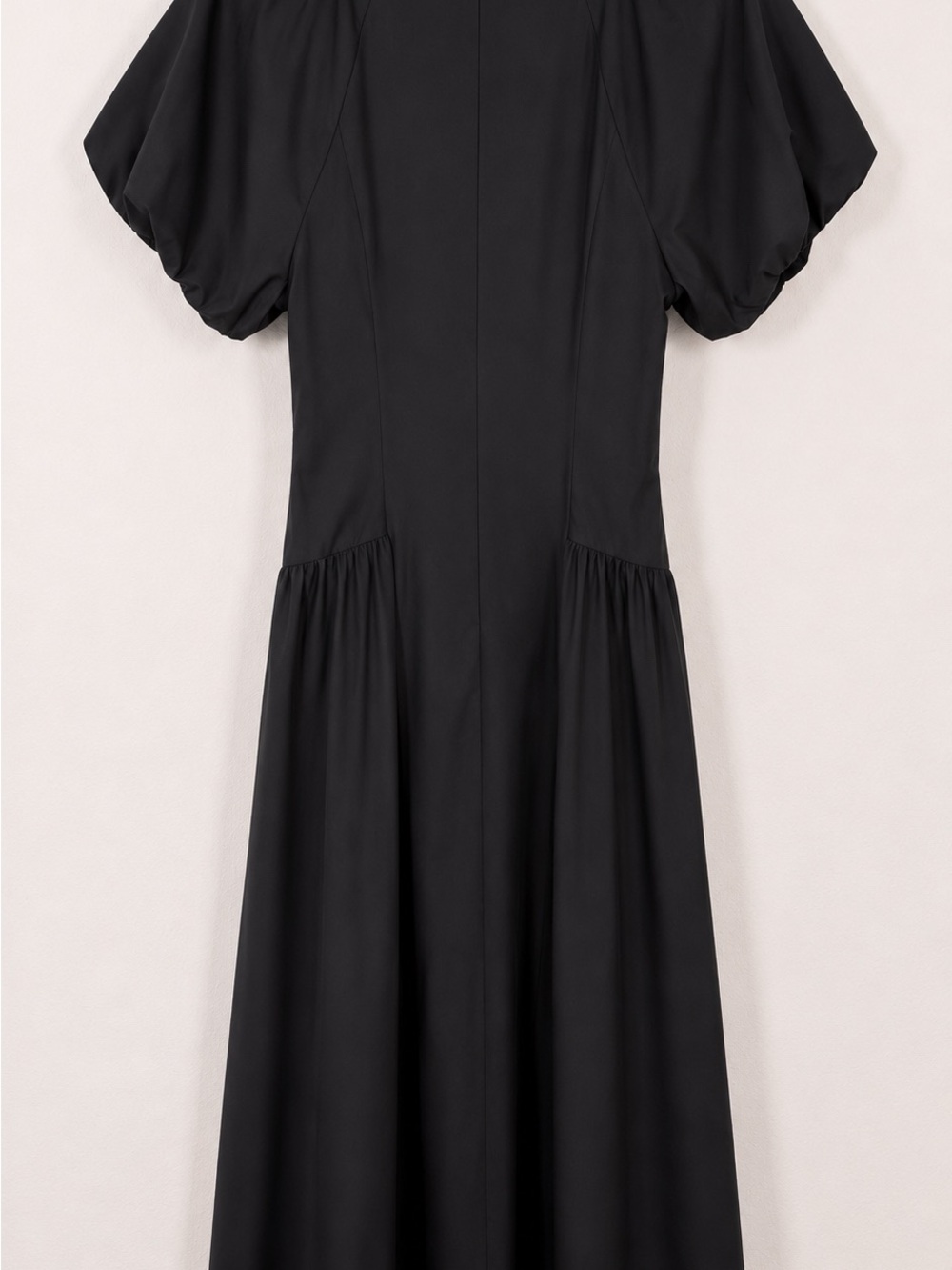 Antonio Melani Kiara Maxi Dress NWT Size 6 Black Puff Sleeve V-Neck A-Line Party - Picture 3 of 9
